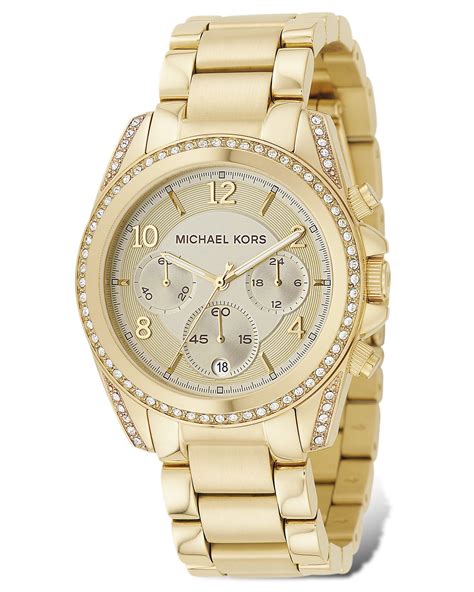 do michael kors watches have real gold|michael kors gold watches men.